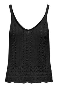 Only Camiseta tirantes de crochet