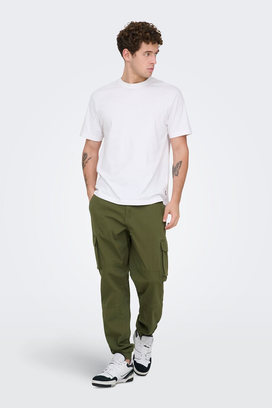 Pantalón largo cargo