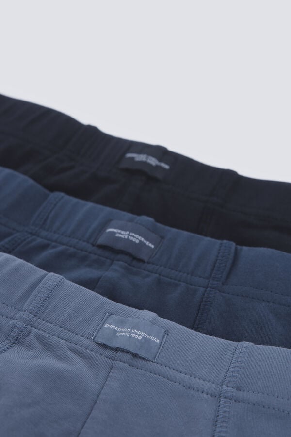Springfield 3-pack comfort boxers blue