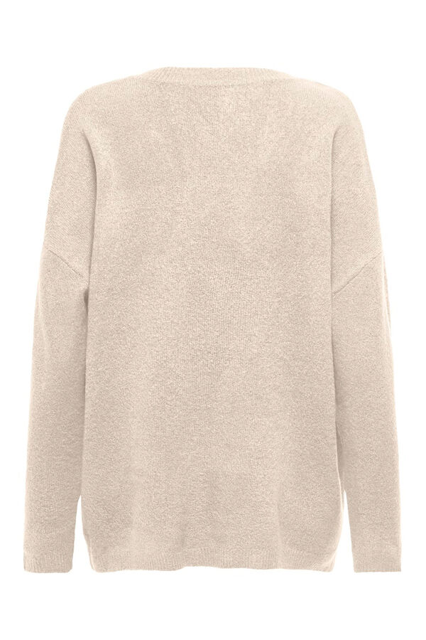 Only Jersey oversized beige