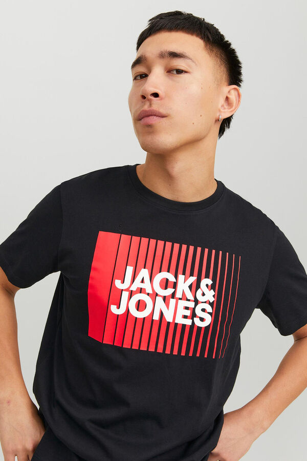 Jack & Jones Standard fit T-shirt black