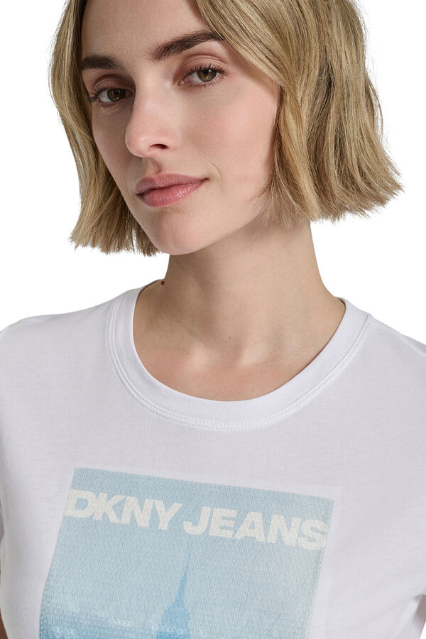 DKNY Graphic T-shirt blue
