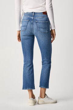 Springfield Regent kick flare high waist jeans mallow