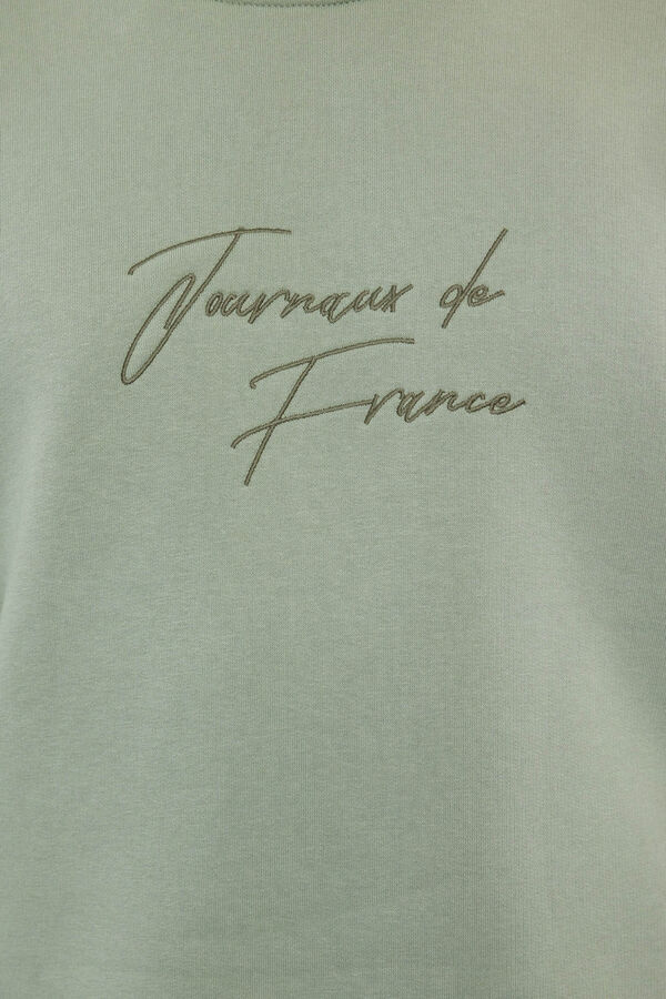 Trendyol Sudadera polar verde