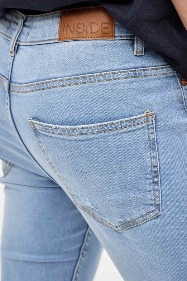 Springfield Jeans Skinny azul oscuro