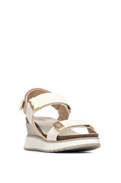 XTI Sandalia cu&ntilde;a tira adhesiva