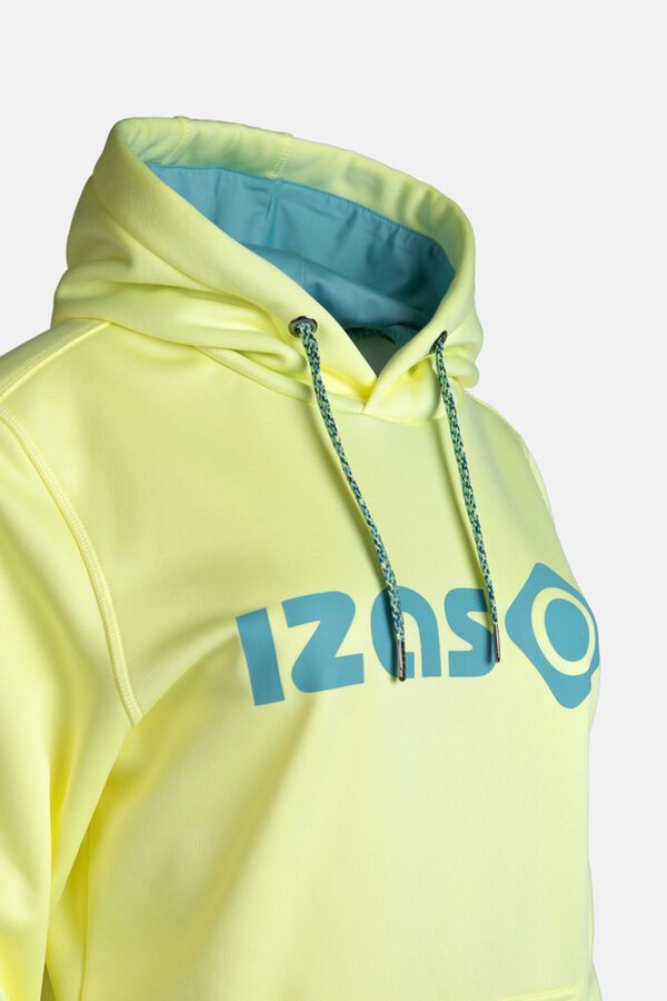Izas Sudadera con capucha amarillo