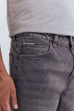Springfield regular fit gray wash jeans