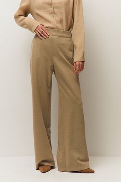 Systemaction Pantal&oacute;n wide leg rayas