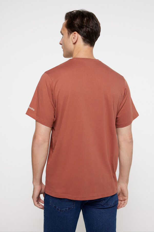 Springfield Short-sleeved Columbia Rockaway River™ T-shirt Outdoor for men bordo