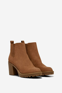 Only Chelsea-Stiefelette mit Absatz aus veganem Leder
