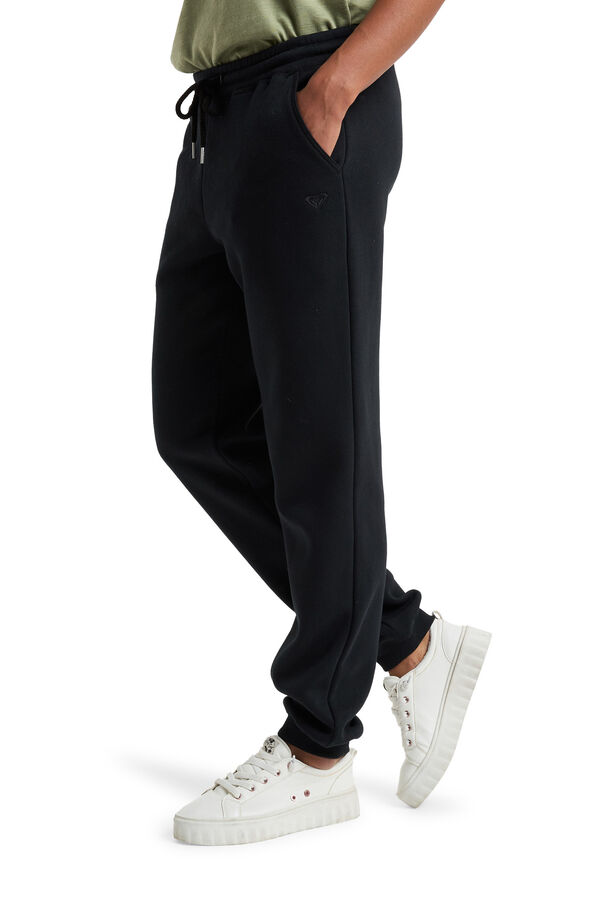 Roxy Surf Stoked Brushed - Pantal&oacute;n de ch&aacute;ndal para mujer negro