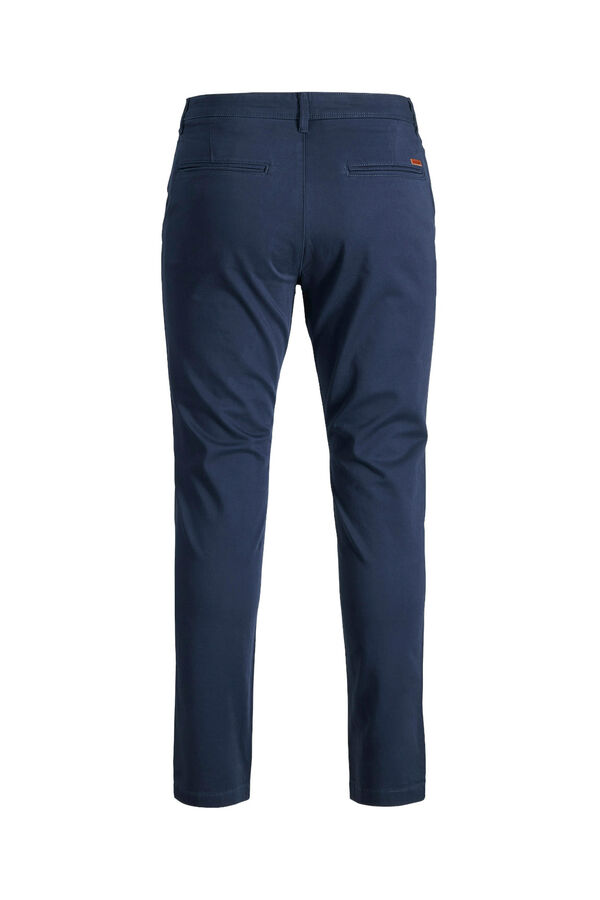 Jack & Jones Junior Pantal&oacute;n chino slim azul