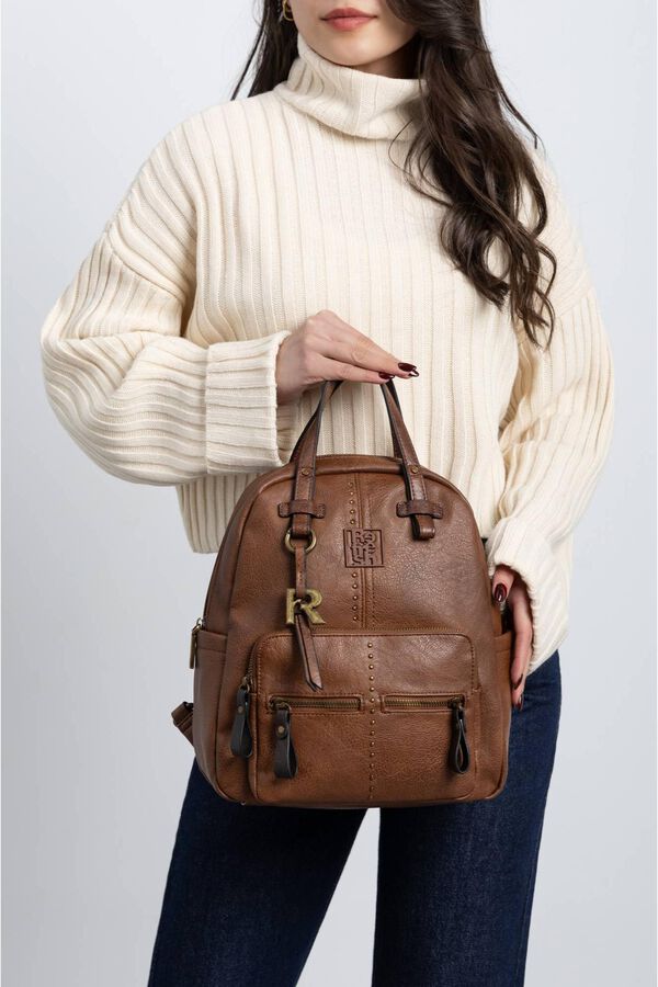 Refresh Mochila casual marr&oacute;n