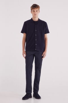 Springfield Slim fit micro-printed chinos pants