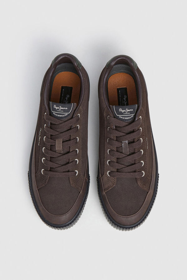 Pepe Jeans Tênis de Camurça cru