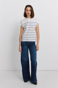 Springfield Short sleeve button T-shirt