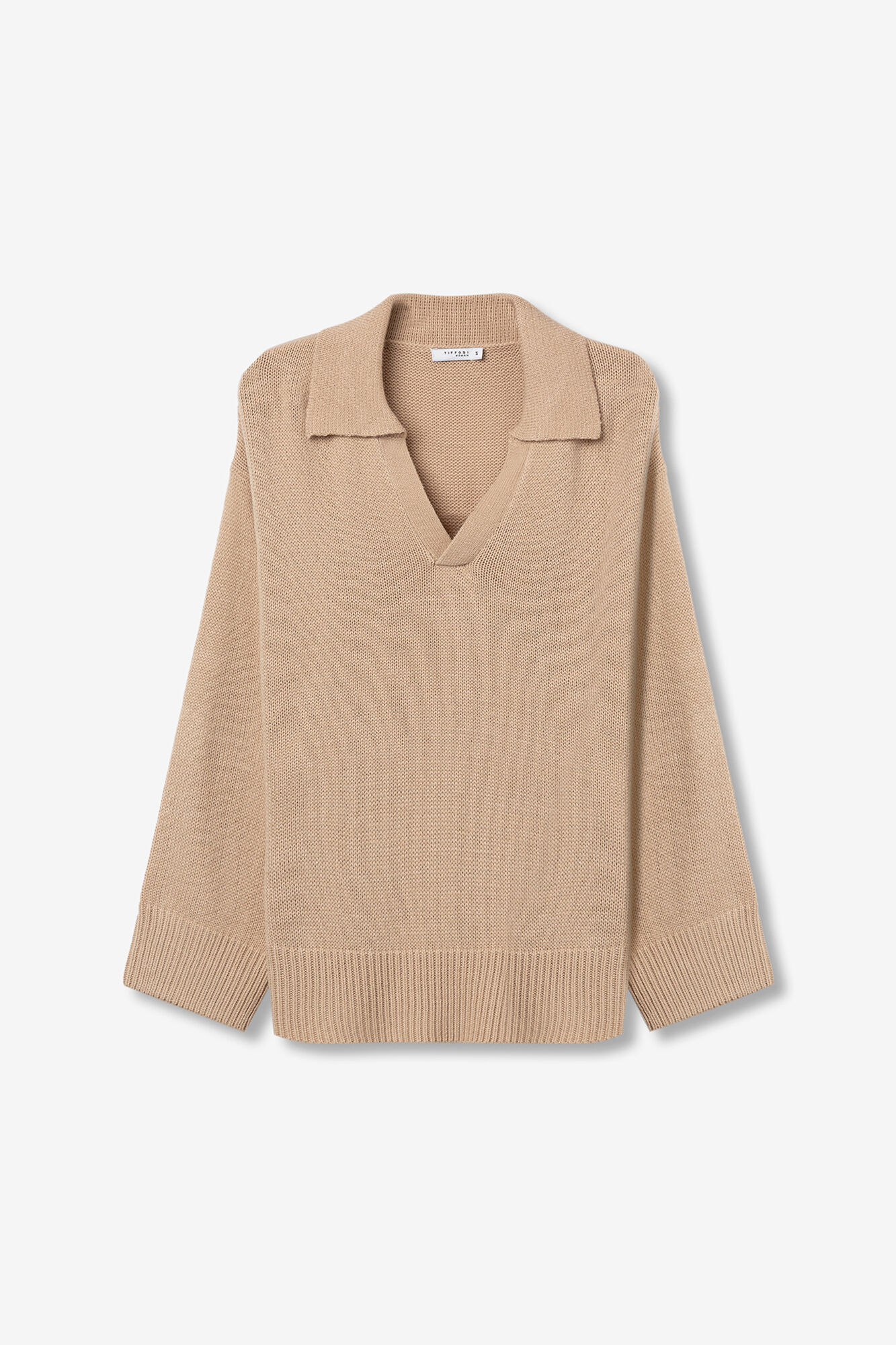 Tiffosi Jersey Relaxed con Cuello