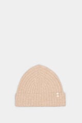 Springfield Gorro de malha crua camel