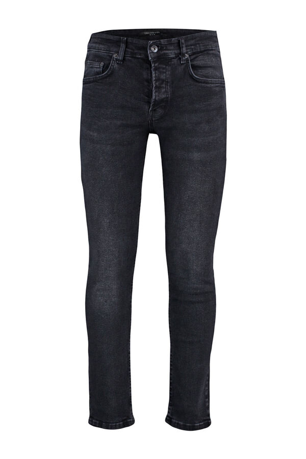 Trendyol Jeans skinny de hombre negro