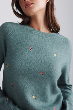 Springfield Floral embroidered jumper