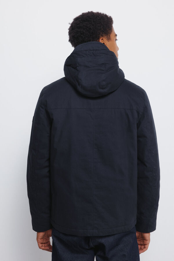 Springfield Short puffer parka blue
