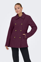 Only Short cloth coat pink