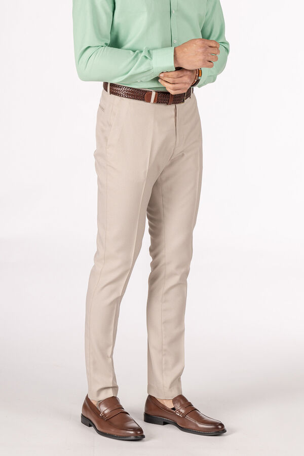 Celopman Pantal&oacute;n de Traje blanco