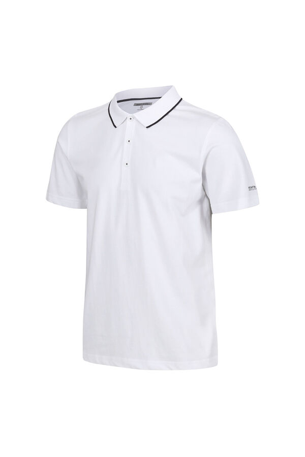 Springfield Sustainable cotton polo shirt white