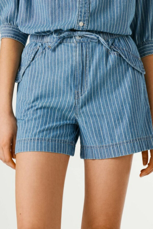 Pepe Jeans Relaxed short Plava
