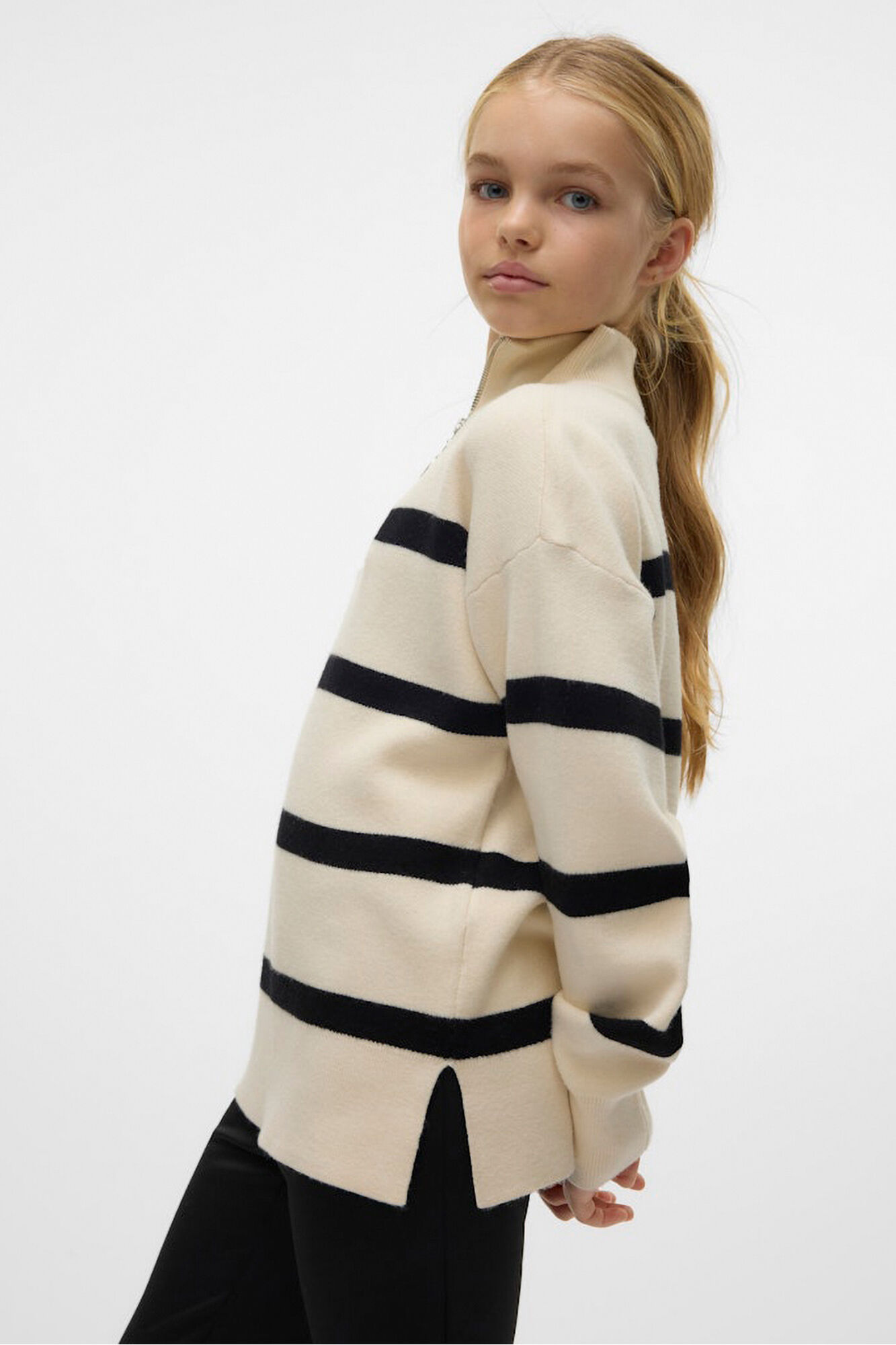 Vero Moda Girl Zip-up collar jumper