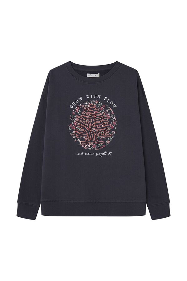 Springfield Sweat-shirt Arbre "Grow with flow" couleur