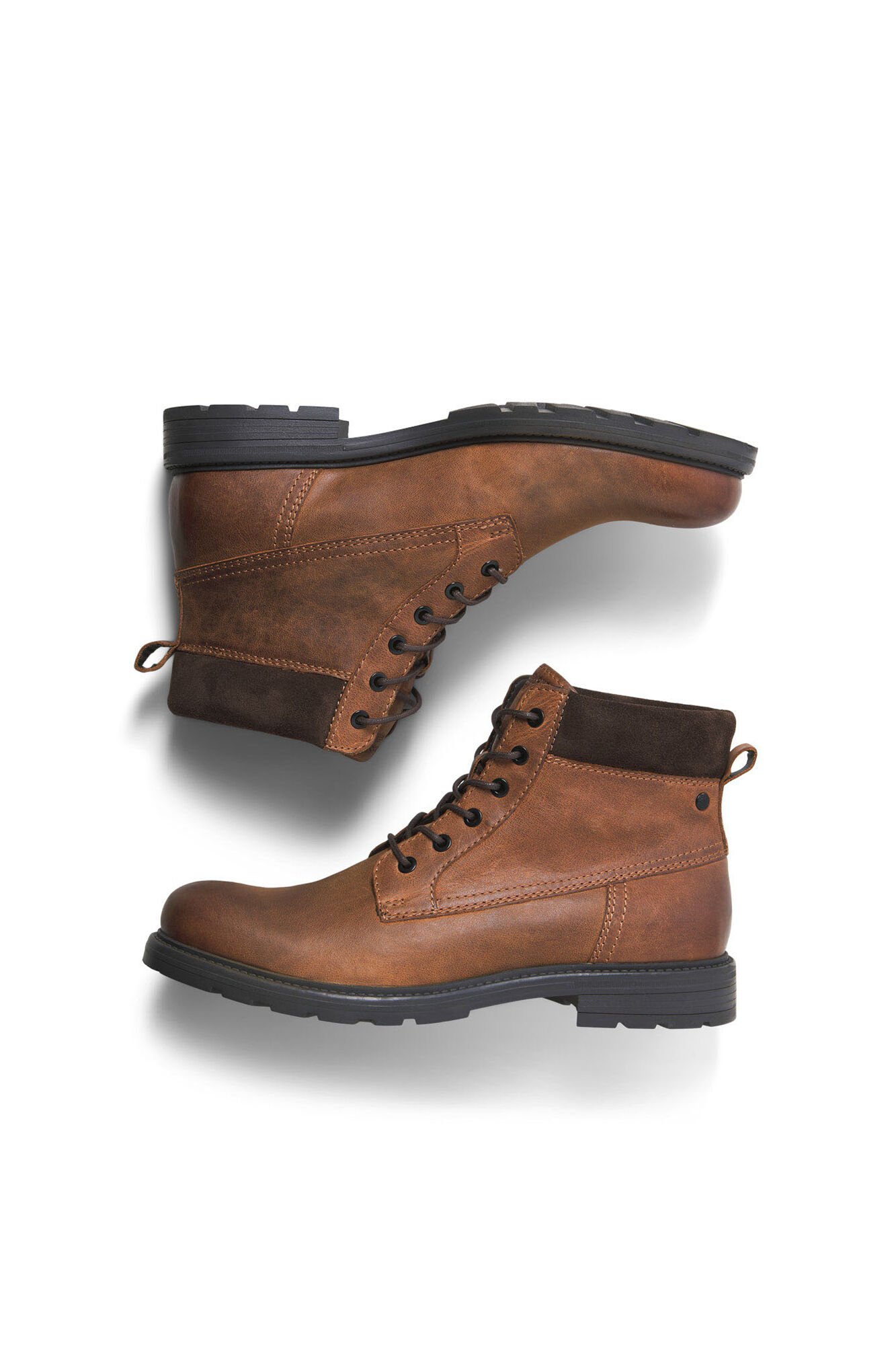 Jack & Jones High-Top- Stiefeletten aus Leder