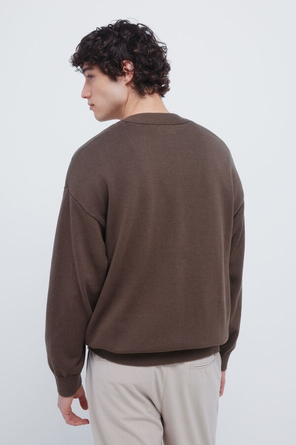 Springfield Buttons cardigan nude