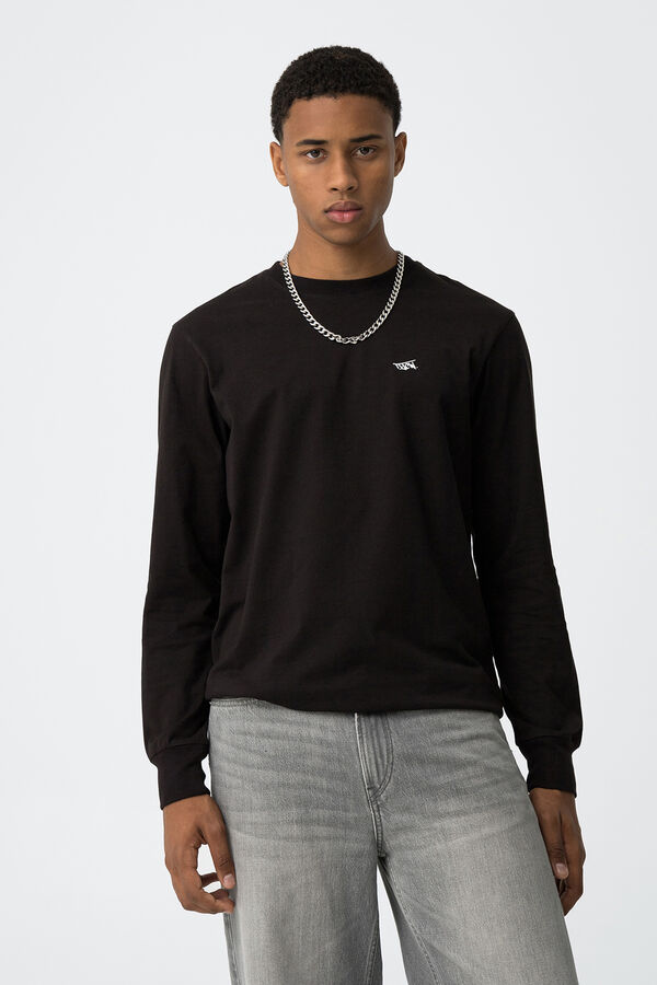 Tiffosi Young Long-sleeved T-shirt  black