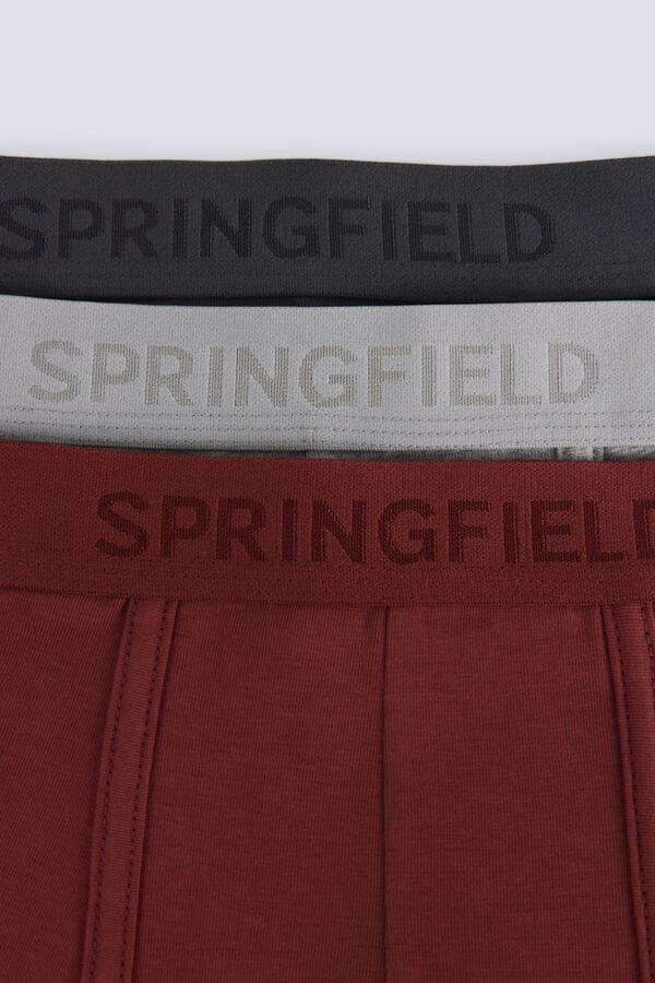 Springfield Pack 3 boxers grey
