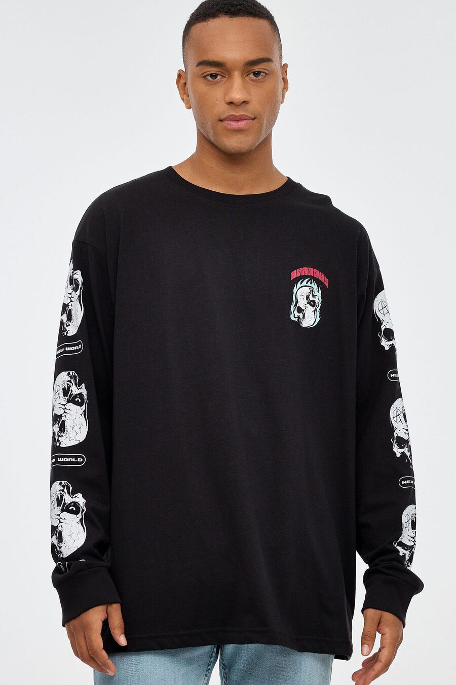 Camiseta Estampado Calavera