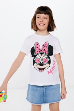 Springfield T-Shirt Minnie Mouse Mädchen grau