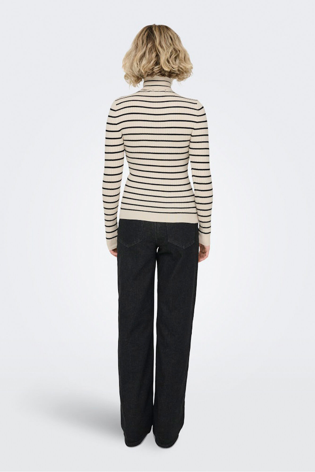 Only Jersey de cuello alto