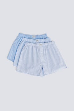 Springfield Blue striped 3-pack boxers