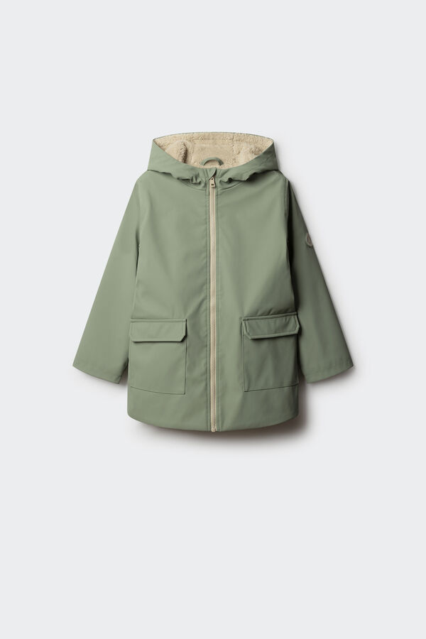 Springfield Kids Chaqueta ENGOMADA niña verde