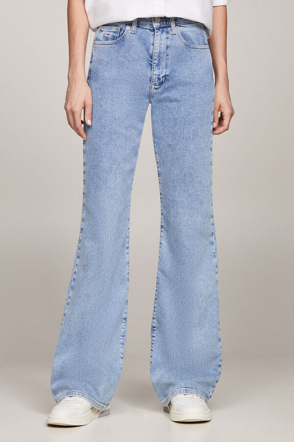 Springfield Jeans Tommy Jeans für Damen hoher Bund. azulado