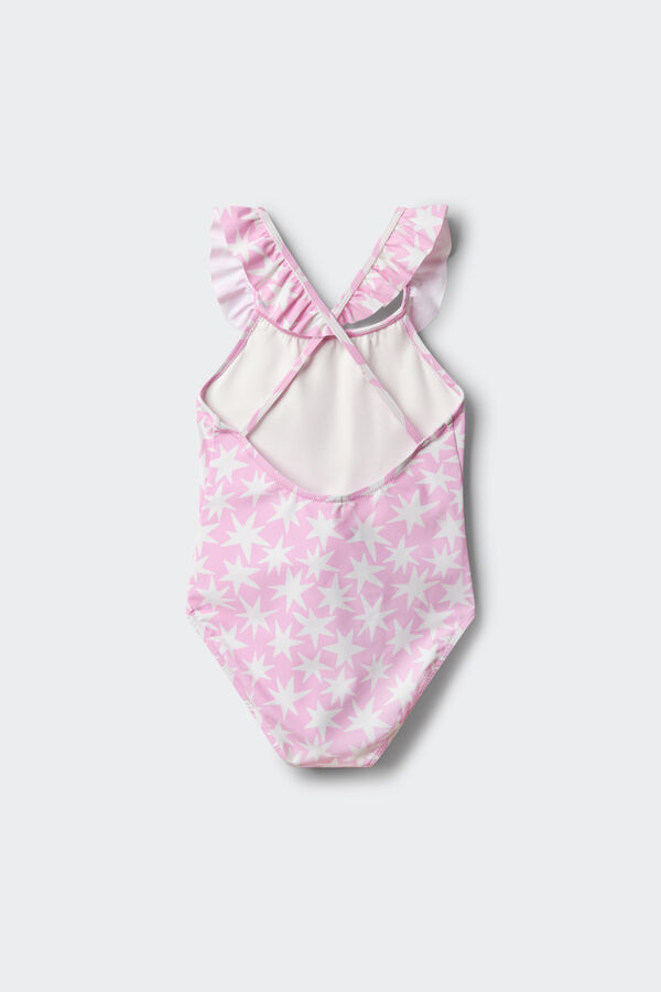 Springfield Kids Girls' star swimwear pink