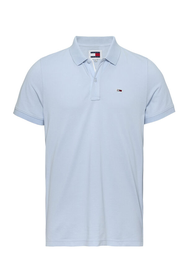 Springfield Men's Tommy Jeans polo shirt blue mix