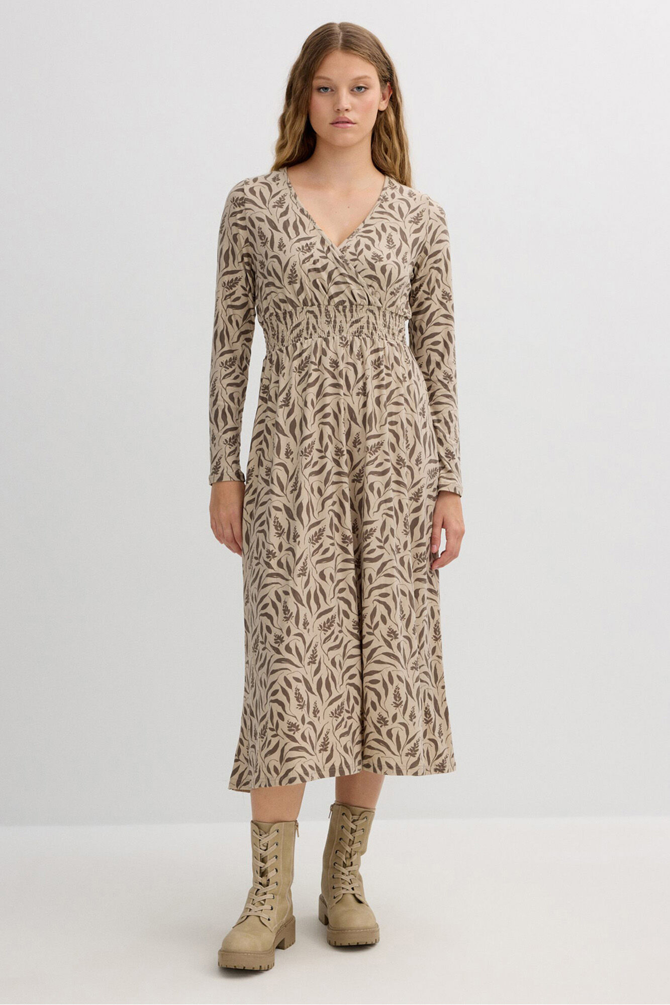 Inside Midikleid mit Print