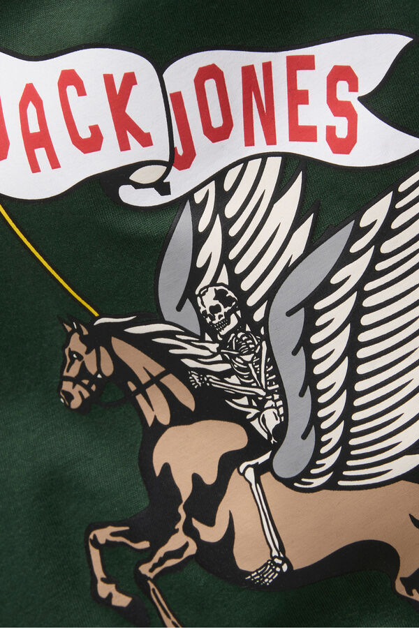 Jack & Jones Junior Skull T-shirt green