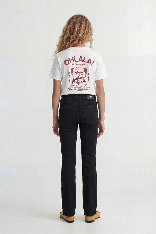 Jack & Jones Girl Flare slim fit jeans black