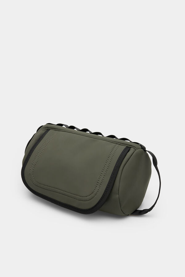 Springfield Rubberized toiletry bag green