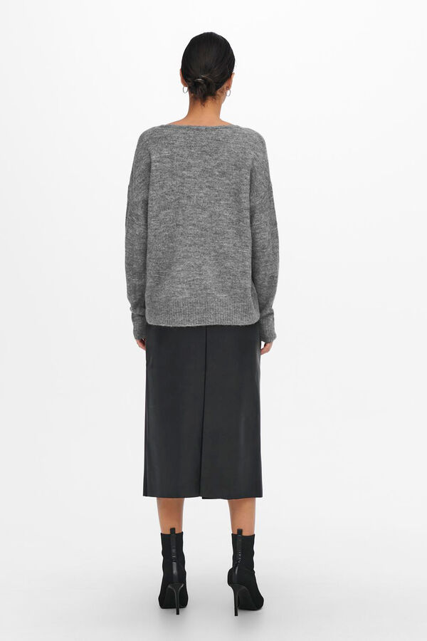 JDY Jersey de punto gris