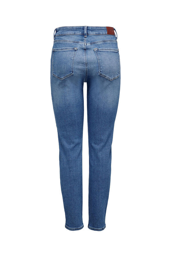 Springfield Straight cut jeans plava